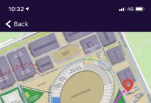 iOS 13.5 Location Services permission changes. 2020 Easter Show app custom map with wayfinding