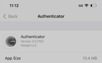 How to stop Google Authenticator app from crashing on iOS 14.2